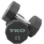 TKO Ten Sided Urethane Dumbbells